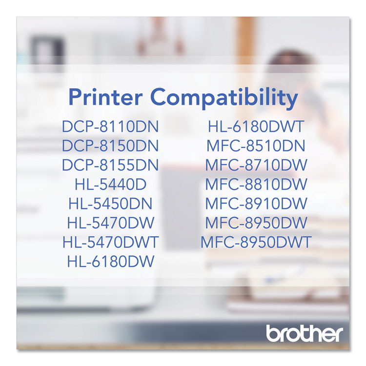 BROTHER INTL. CORP. TN750 TN750 High-Yield Toner, 8,000 Page-Yield, Black