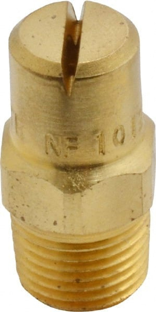 Bete Fog Nozzle 1/8NF10120@4 Brass Standard Fan Nozzle: 1/8" Pipe, 120 ° Spray Angle