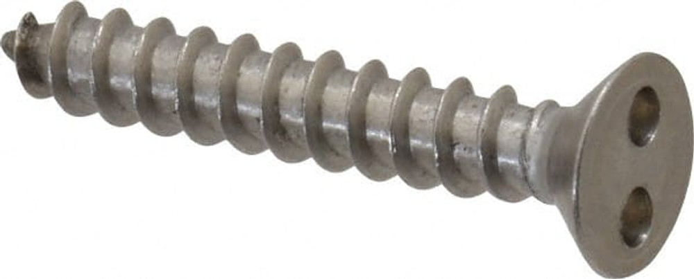 MSC 1.8A1FS Sheet Metal Screw: #8, Flat Head, Spanner