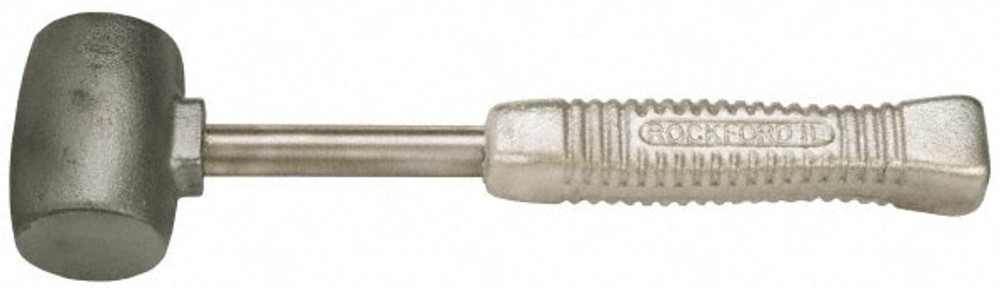 American Hammer AM5ZNAG Non-Marring Hammer: 5 lb, 2" Face Dia, Zinc Aluminum Alloy Head