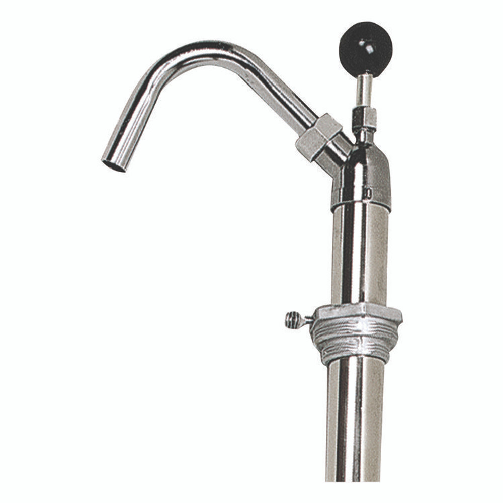 BOARDWALK 00422EA Bottle Pump, 22 oz Output, Steel, 42.5" Tall, Chrome