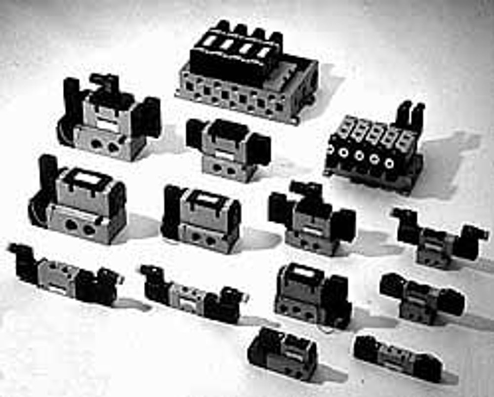 SMC PNEUMATICS VFS4100-5FZ 3.6 CV Flow Rate, Single Solenoid Pilot Operated Valve