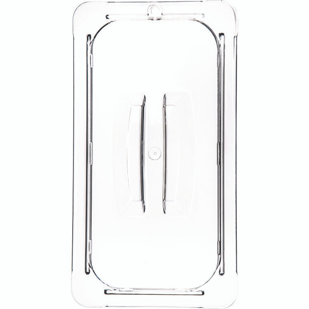 CFS BRANDS Carlisle 10270U07 StorPlus Polycarbonate Handled Universal Lid, 7 x 12.5 x 0.88, Clear, Plastic