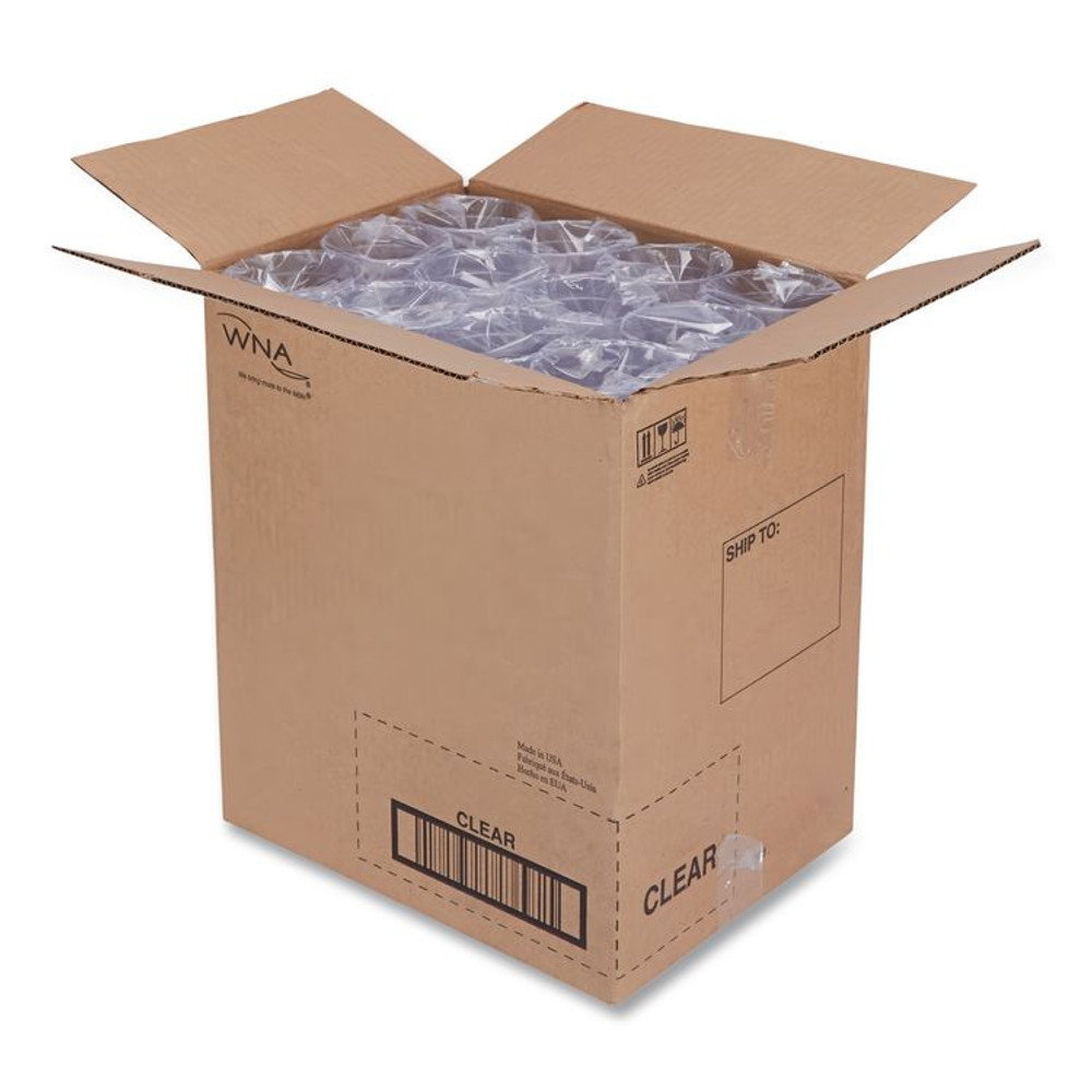 WNA, INC. APCTR32 Deli Containers, 32 oz, Clear, Plastic, 50/Pack, 10 Packs/Carton