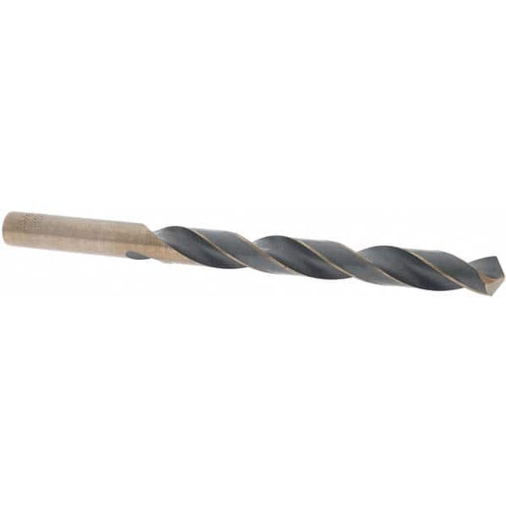 Import 22444 Jobber Length Drill Bit: 23/64" Dia, 118 °, High Speed Steel