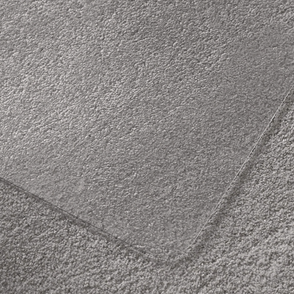 FLOORTEX ER1115223ER Cleartex Ultimat Polycarbonate Chair Mat for Low/Medium Pile Carpet, 48 x 60, Clear