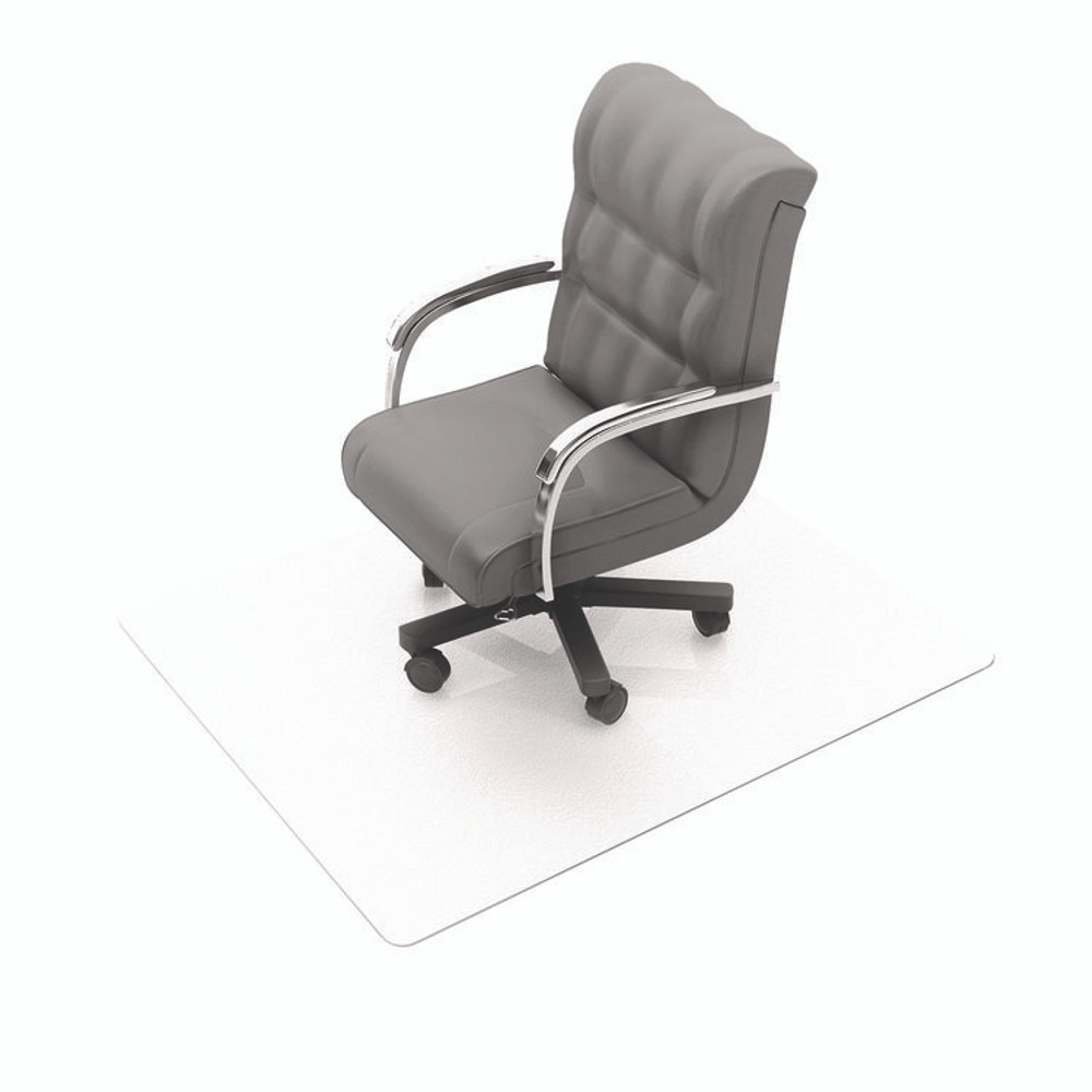 FLOORTEX ER1115223ER Cleartex Ultimat Polycarbonate Chair Mat for Low/Medium Pile Carpet, 48 x 60, Clear