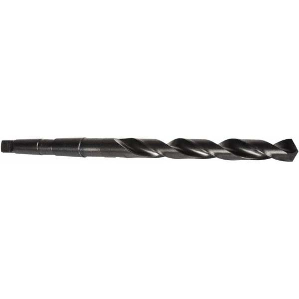 Precision Twist Drill 5999470 Taper Shank Drill Bit: 1.0156" Dia, 3MT, 118 °, High Speed Steel