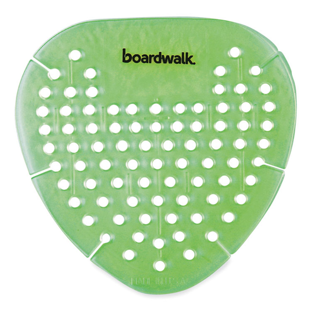 BOARDWALK GEMHMI Gem Urinal Deodorizer Screen, Herbal Mint Scent, Green, 12/Box