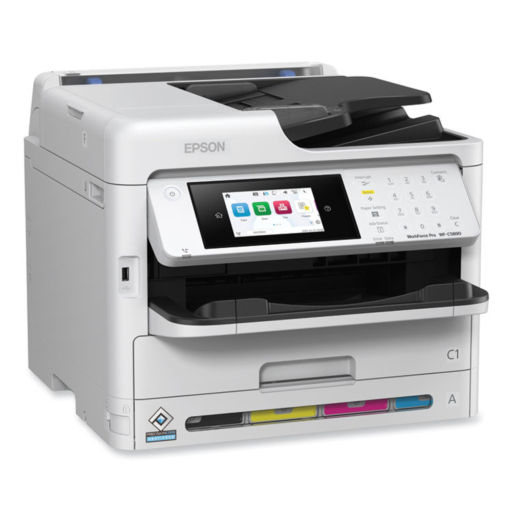 EPSON AMERICA, INC. C11CK23201 WorkForce Pro WF-C5890 Multifunction Printer, Copy/Fax/Print/Scan