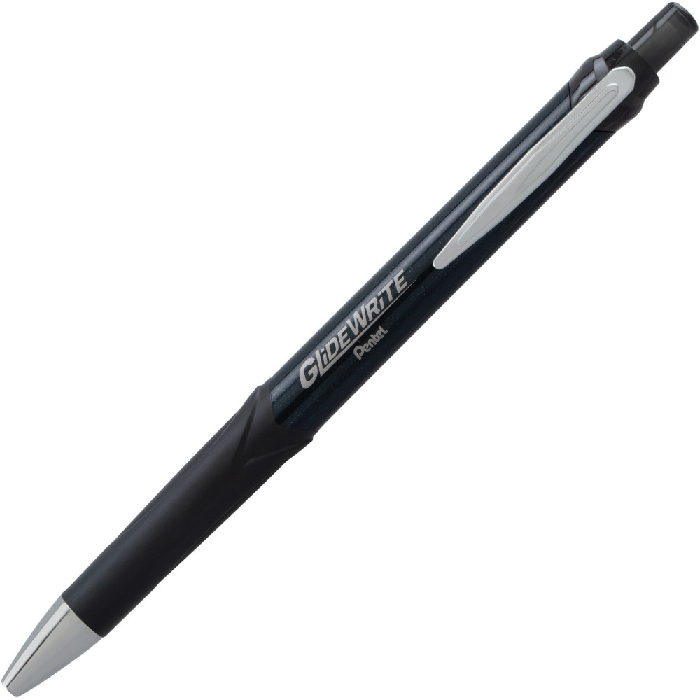 PENTEL OF AMERICA, LTD. Pentel BX930AA  GlideWrite Signature 1.0mm Ballpoint Pen - 1 mm Pen Point Size - Black Gel-based Ink - 1 Dozen