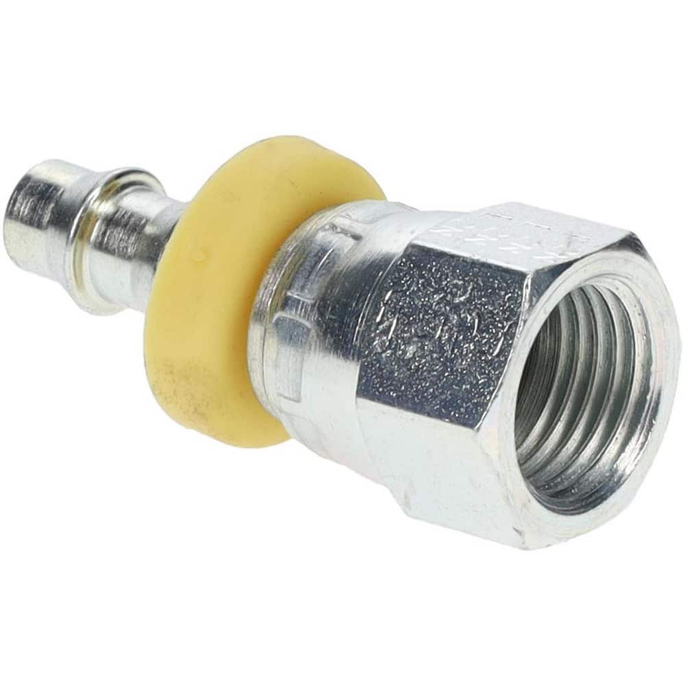 Parker 30682-5-4 Hydraulic Hose Female JIC 37 ° Swivel Fitting: 0.25" ID, 4 mm, 1/2-20