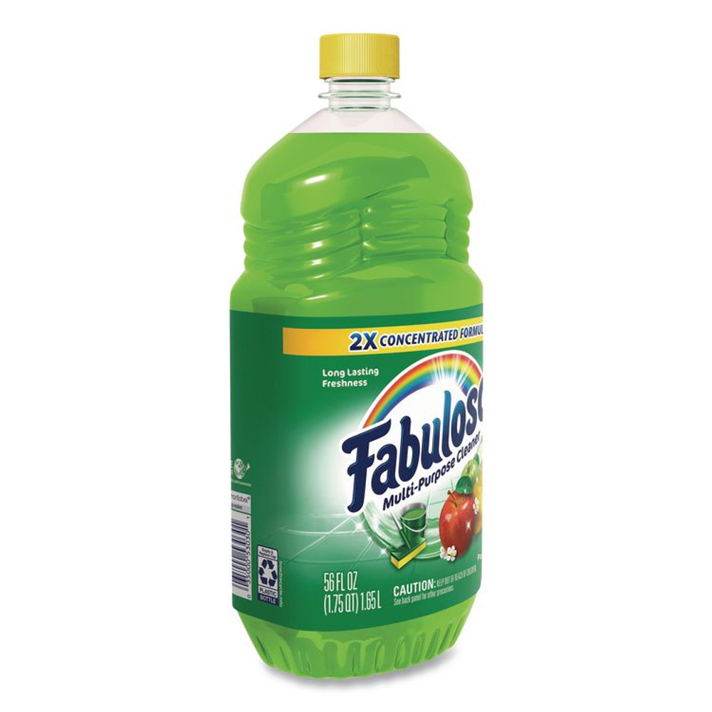 COLGATE PALMOLIVE, IPD. Fabuloso® 53043 Multi-use Cleaner, Passion Fruit Scent, 56 oz, Bottle, 6/Carton