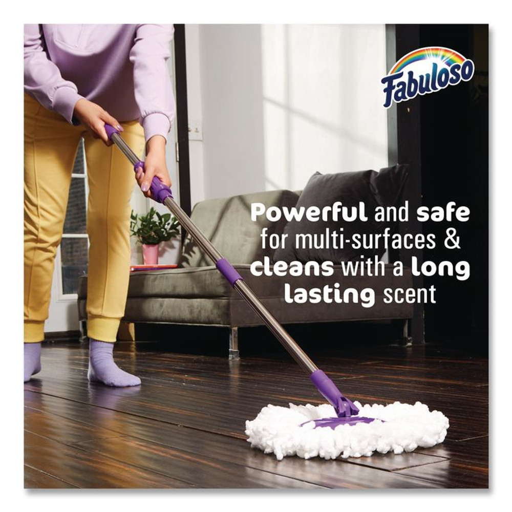 COLGATE PALMOLIVE, IPD. Fabuloso® 53043 Multi-use Cleaner, Passion Fruit Scent, 56 oz, Bottle, 6/Carton