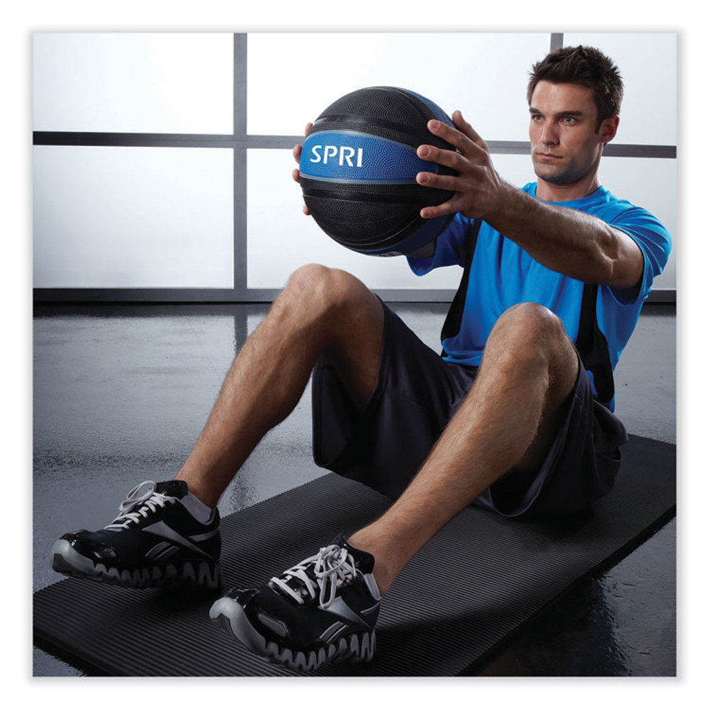 M.HIDARY & COMPANY INC. SPRI 558472 Xerball Medicine Ball, 12 lbs, Navy/Black