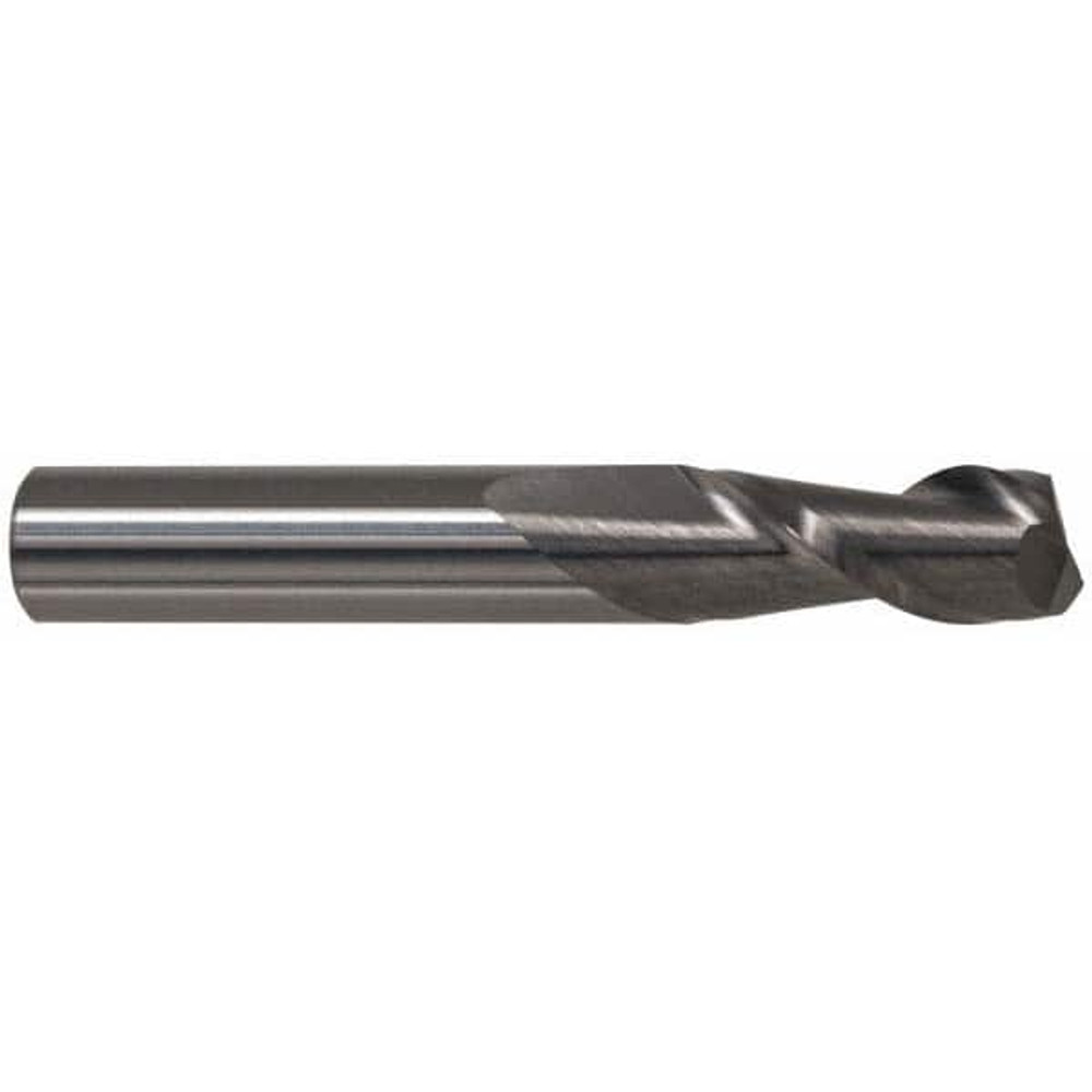 Accupro 0777112/7801036 Square End Mill: 1'' Dia, 1-3/4'' LOC, 1'' Shank Dia, 4'' OAL, 2 Flutes, Solid Carbide