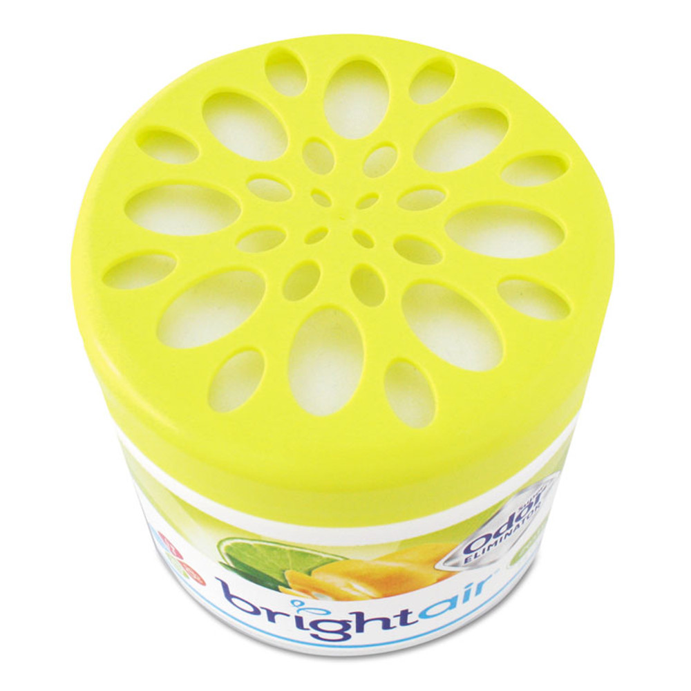 BRIGHT AIR 900248EA Super Odor Eliminator, Zesty Lemon and Lime, 14 oz Jar