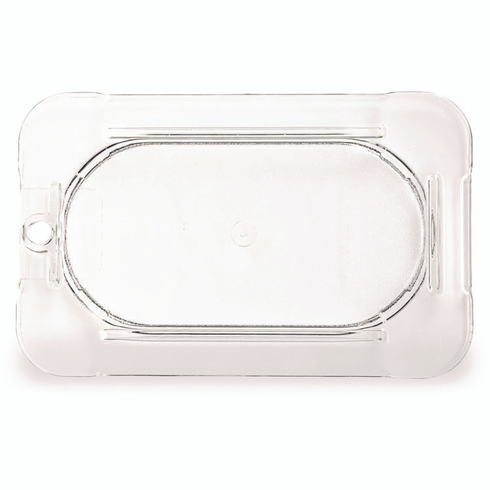 CFS BRANDS Carlisle 10336U07 StorPlus Polycarbonate Flat Universal Lid, 4.31 x 6.88 x 0.44, Clear, Plastic