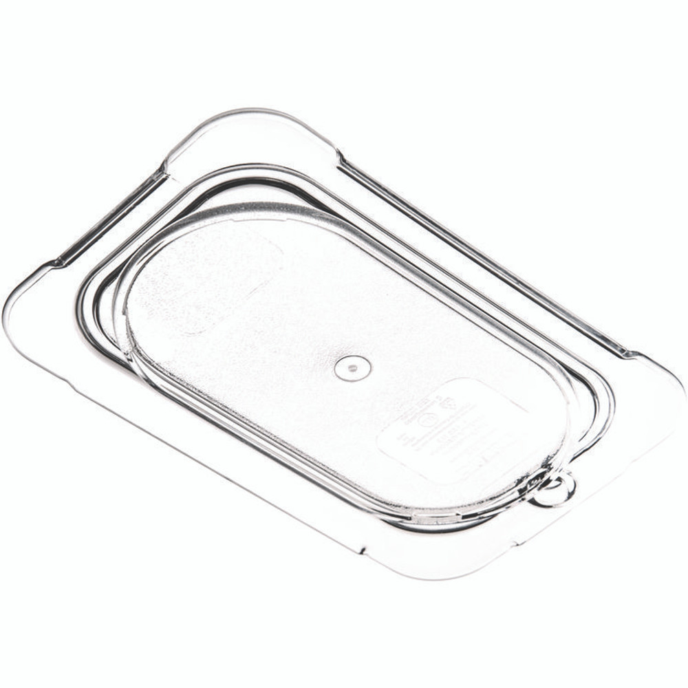 CFS BRANDS Carlisle 10336U07 StorPlus Polycarbonate Flat Universal Lid, 4.31 x 6.88 x 0.44, Clear, Plastic