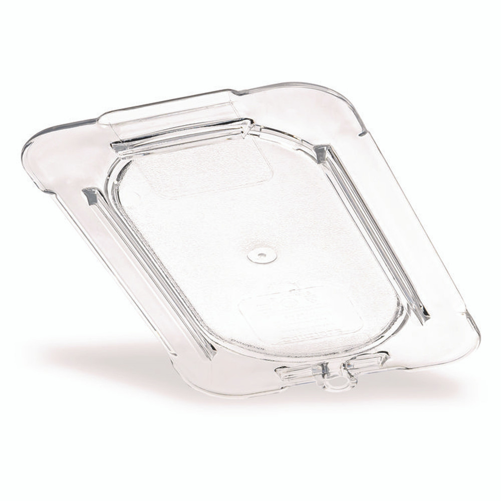 CFS BRANDS Carlisle 10336U07 StorPlus Polycarbonate Flat Universal Lid, 4.31 x 6.88 x 0.44, Clear, Plastic