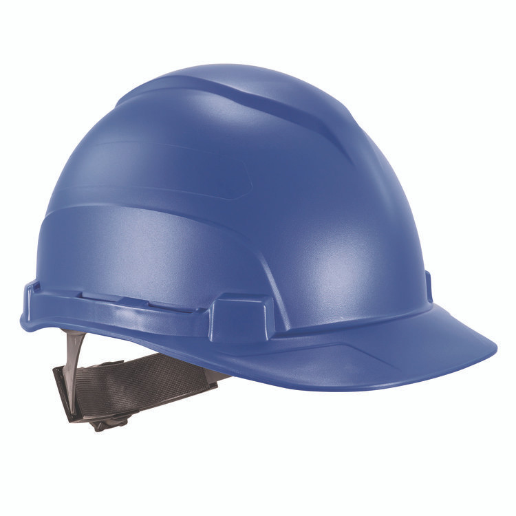 TENACIOUS HOLDINGS, INC. ergodyne® 60273 Skullerz 8967 Class E Lightweight Cap-Style Hard Hat, 6-Point Rachet Suspension, Blue