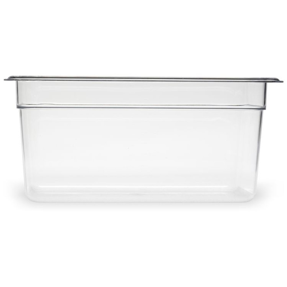 CFS BRANDS Carlisle 3066207 StorPlus Polycarbonate Food Pan, 5.7 qt, 6.88 x 12.75 x 6, Clear, Plastic