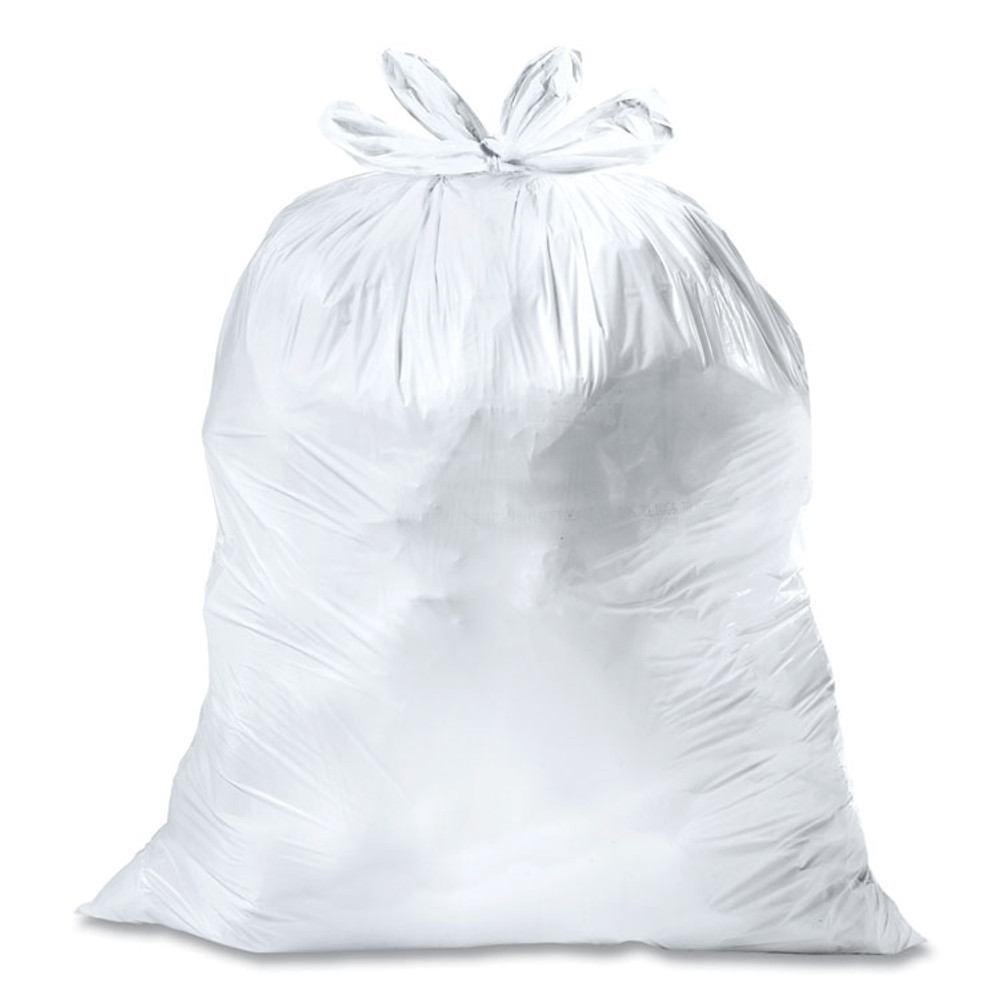 CLOROX SALES CO. Glad® 15931 Tall Kitchen Quick-Tie Bags, Tie-Flap, 13 gal, 23.75" x 28", White, 200/Box