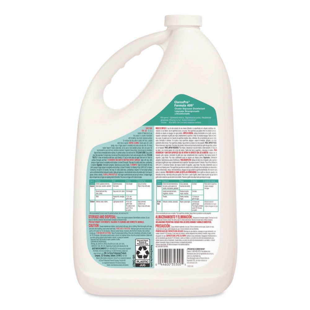 CLOROX SALES CO. Formula 409® 35300EA CloroxPro Cleaner Degreaser Disinfectant, 128 oz Refill