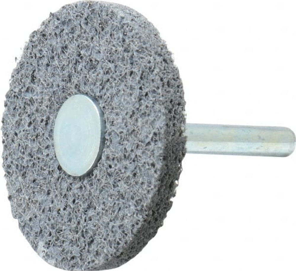 Superior Abrasives A019333 Deburring Wheel:  2" Dia,  1/4" Face Width,  Density 2 N/A Silicon Carbide