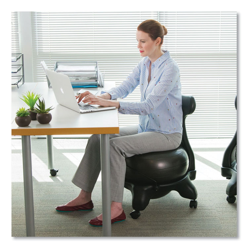 CHAMPION SPORT Sports BCHX FitPro Ball Chair, Supports Up to 200 lb, Gray