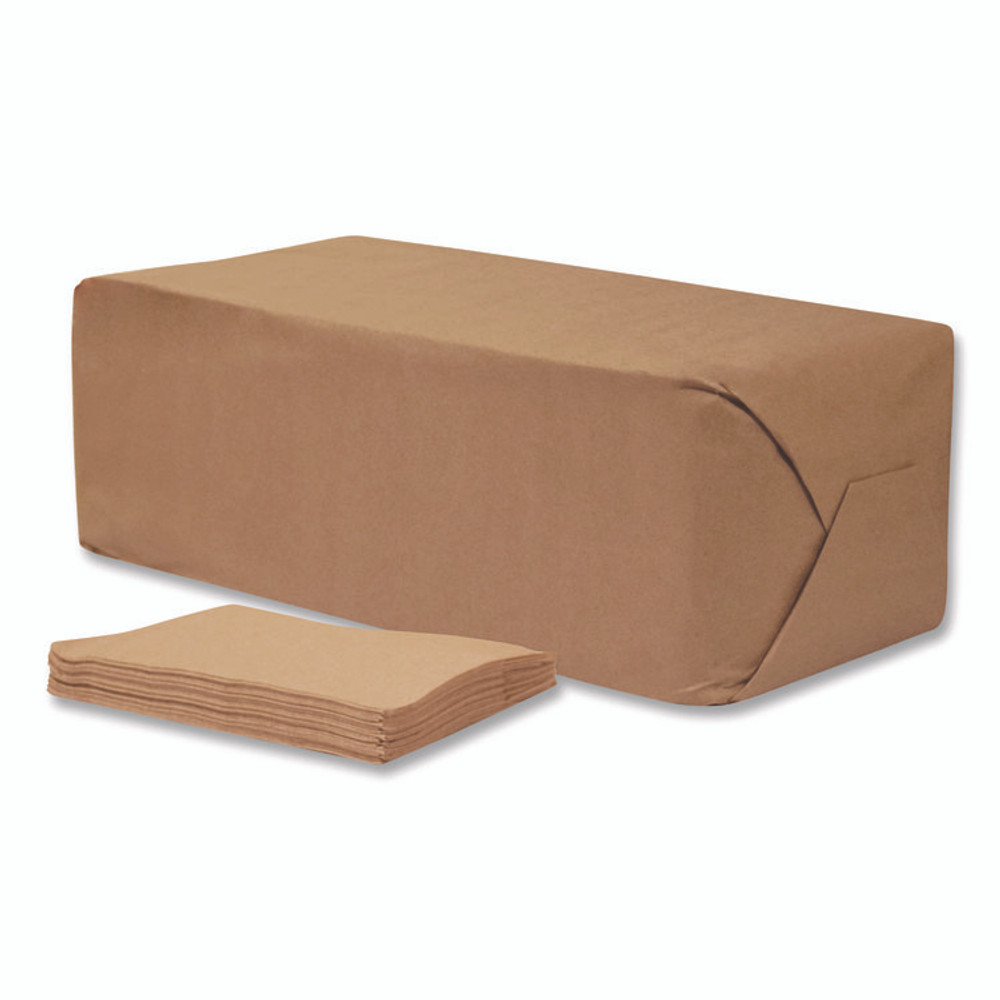 CASCADES TISSUE GROUP PRO N155 Select Full Fold II Napkins, 1-Ply, 12 x 8.5, White, 800/Pack, 12 Packs/Carton