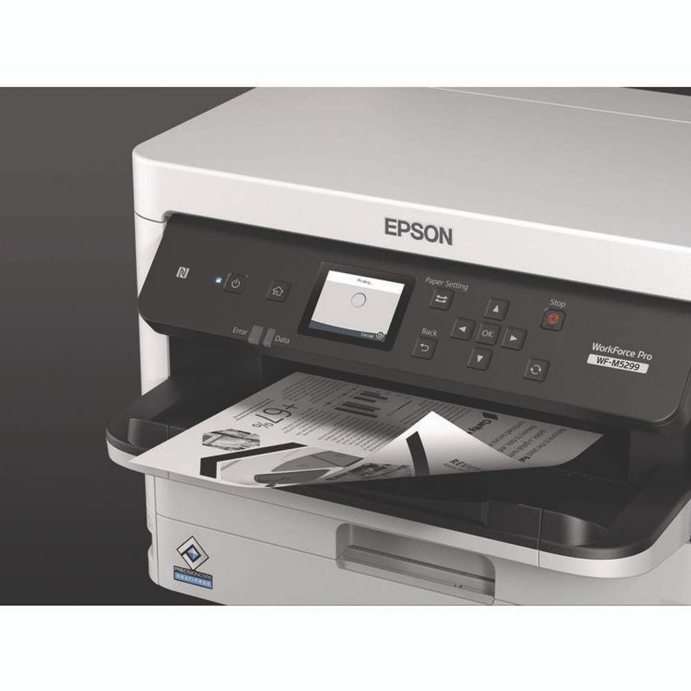 EPSON AMERICA, INC. C11CG07201 WorkForce Pro WF-M5299 Monochrome Wireless Inkjet Printer