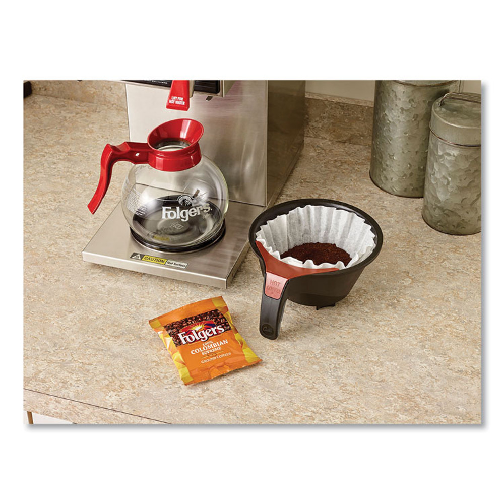 KEURIG DR PEPPER Folgers® 06451 Coffee, 100% Colombian, Ground, 1.75oz Fraction Pack, 42/Carton