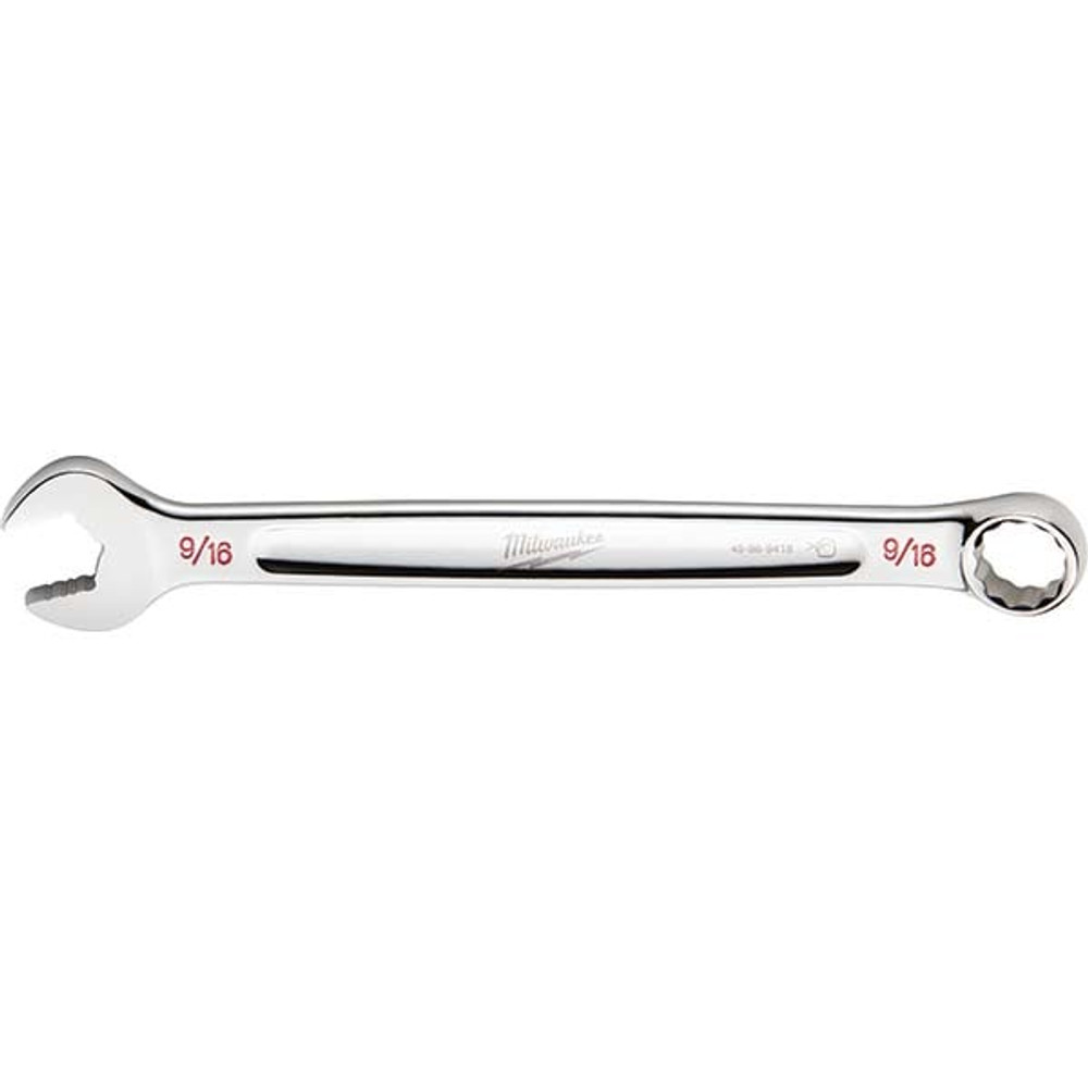 Milwaukee Tool 45-96-9418 Combination Wrench: 9/16" Head Size