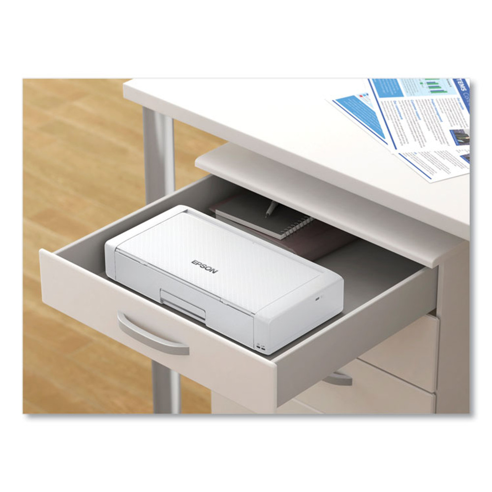 EPSON AMERICA, INC. C11CH25202 WorkForce EC-C110 Wireless Mobile Color Printer