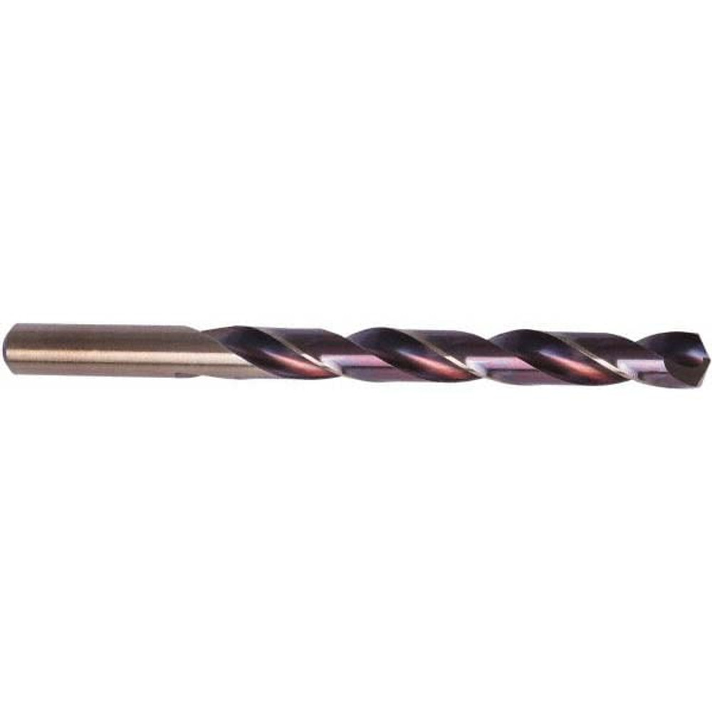 Precision Twist Drill 5996286 Jobber Length Drill Bit: 31/64" Dia, 135 °, High Speed Steel