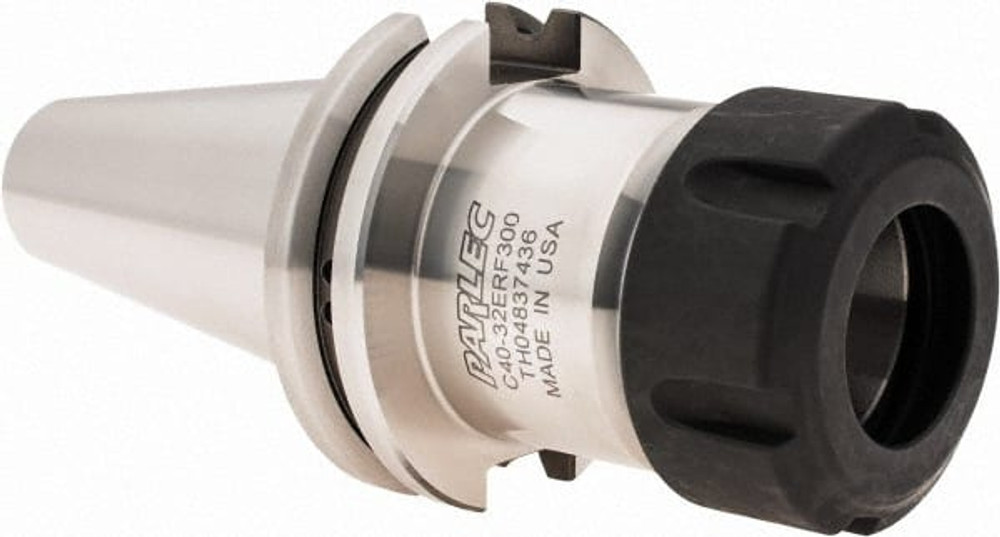 Parlec C40-32ERF300 Collet Chuck: 2 to 20 mm Capacity, ER Collet, Taper Shank