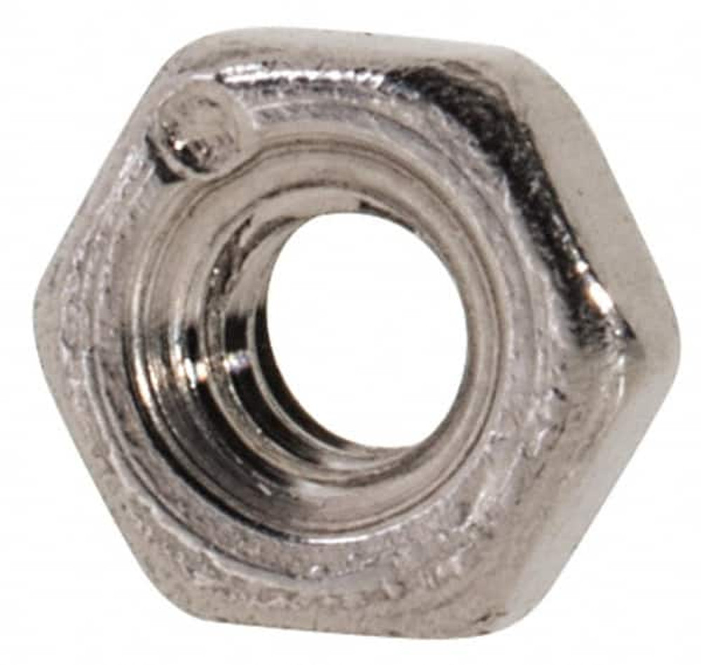 Value Collection HN4XX00200-200B Hex Nut: M2 x 0.40, Grade 316 & Austenitic Grade A4 Stainless Steel, Uncoated