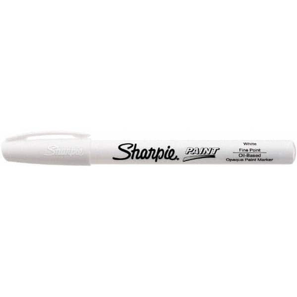 Sharpie 35543 Solid Paint Marker: White, Oil-Based, Felt Point