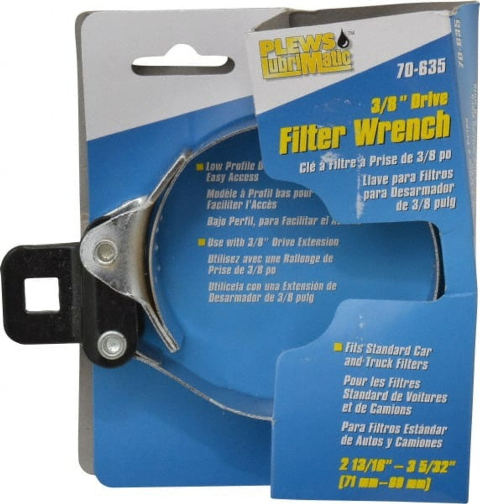 Plews LUBR70635 Steel Small Ratchet Oil Filter Wrench