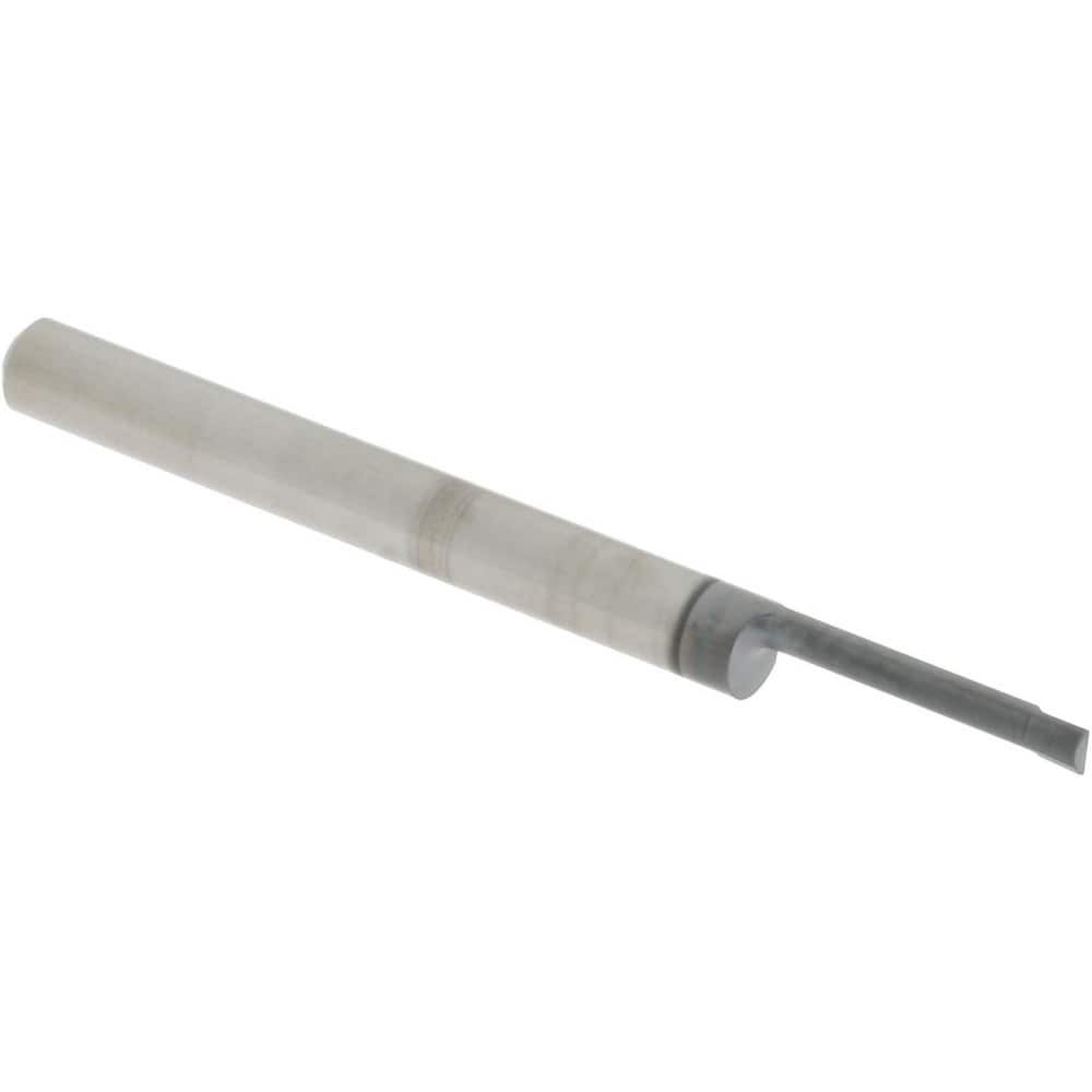 Accupro B060400A Boring Bar: 0.06" Min Bore, 0.4" Max Depth, Right Hand Cut, Submicron Solid Carbide