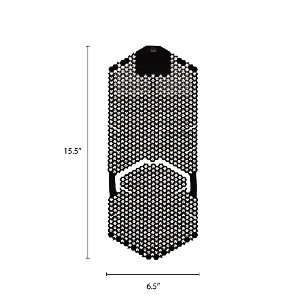 FRESH PRODUCTS TSU6MC Tsunami, Urinal Screen, Midnight Coast, 5.22 oz, Black, 6/Carton