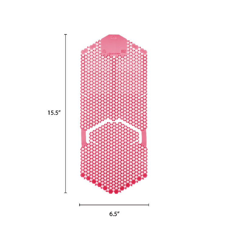 FRESH PRODUCTS TSU6SA Tsunami, Urinal Screen, Spiced Apple Scent, Red, 5.22 oz, 6/Carton