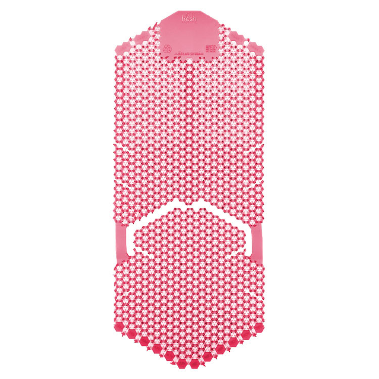 FRESH PRODUCTS TSU6SA Tsunami, Urinal Screen, Spiced Apple Scent, Red, 5.22 oz, 6/Carton