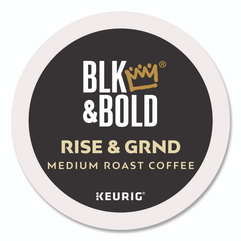 KEURIG DR PEPPER BLK & Bold® 0055 Rise and GRND K-Cups, 0.41 oz K-Cup, 20/Box