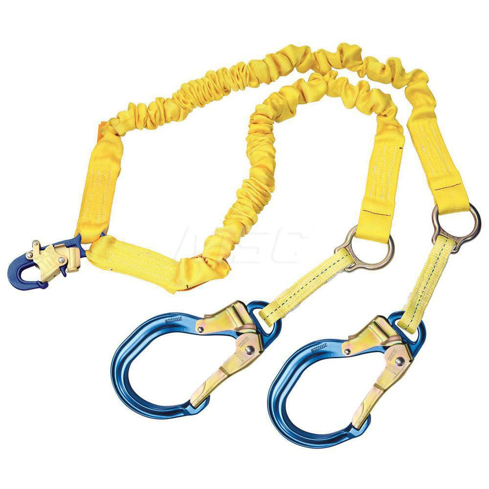 DBI-SALA 7012817161 Lanyards & Lifelines; Load Capacity: 310lb; 141kg ; Lifeline Material: Polyester ; Capacity (Lb.): 310 ; End Connections: Snap Hook ; Maximum Number Of Users: 1 ; Anchorage Connection: Rebar Hook