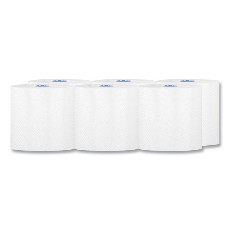 CASCADES TISSUE GROUP PRO T220 Perform Hardwound Roll Towels for Tandem Dispensers, 1-Ply, 7.5" x 1,050 ft, Ultra White, 6/Carton