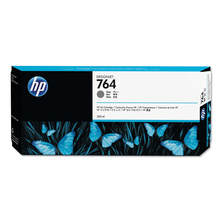 HP INC C1Q18A HP 764, (C1Q18A) Gray Original Ink Cartridge