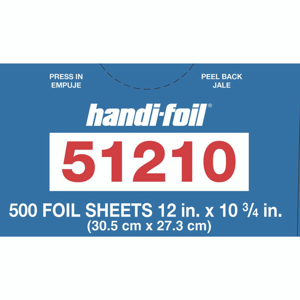 HFA INC 51210 Interfold Sheets, 10.75 x 12, 500/Box, 6 Boxes/Carton