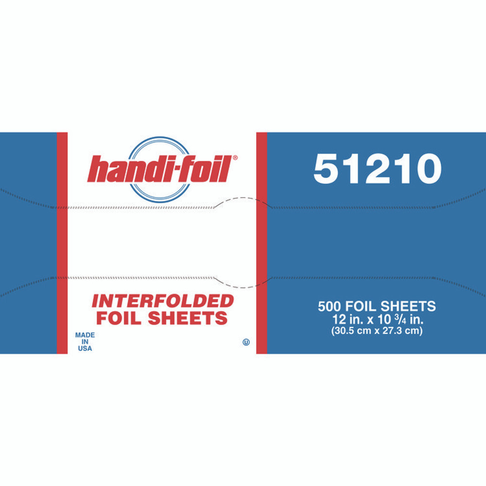 HFA INC 51210 Interfold Sheets, 10.75 x 12, 500/Box, 6 Boxes/Carton